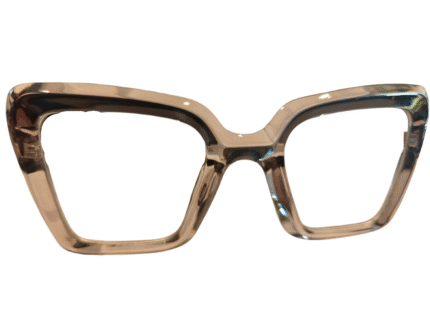 Transparent Sheet Frame Zero Power Blue Cut Glasses