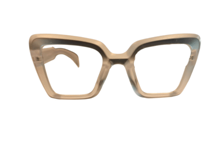 White Matt Sheet Frame Zero Power Blue Cut Glasses